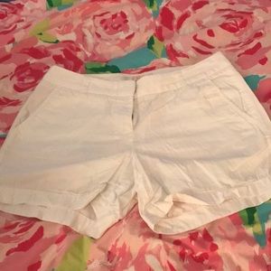 White Jcrew shorts